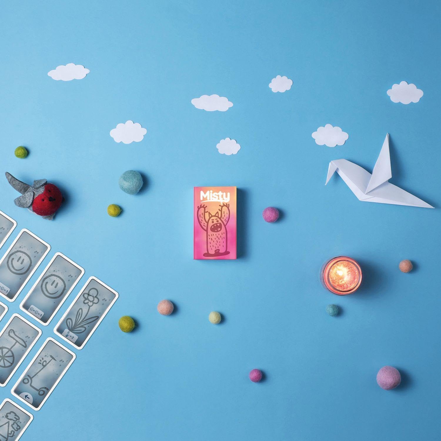 Helvetiq | Misty | Card Game | Ages 6+ | 2-4 Players | 20 Minutes Playing Time