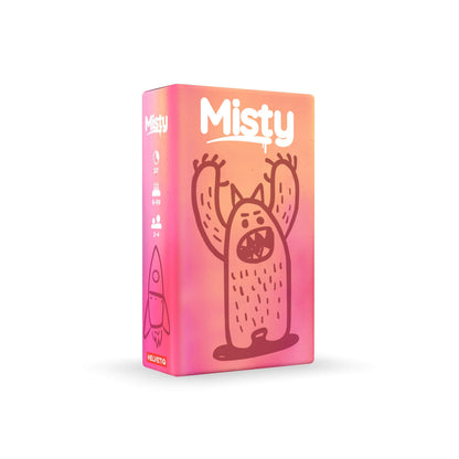 Helvetiq | Misty | Card Game | Ages 6+ | 2-4 Players | 20 Minutes Playing Time