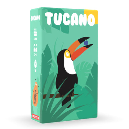 Tucano Card Game | Colorful Set Collection Strategy Game | Fun Family Game for Kids and Adults | Ages 6+ | 2-4 Players | Average Playtime 15 Minutes | Made by Helvetiq