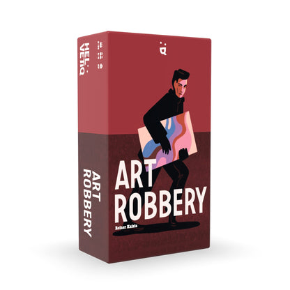 Helvetiq ART_ROB Board Game, Purple Rapina d'arte