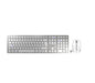 CHERRY Dw 9100 Slim Usb Wireless Keyboard And Mouse Set Uk Silver/White Jd-9100Gb-1