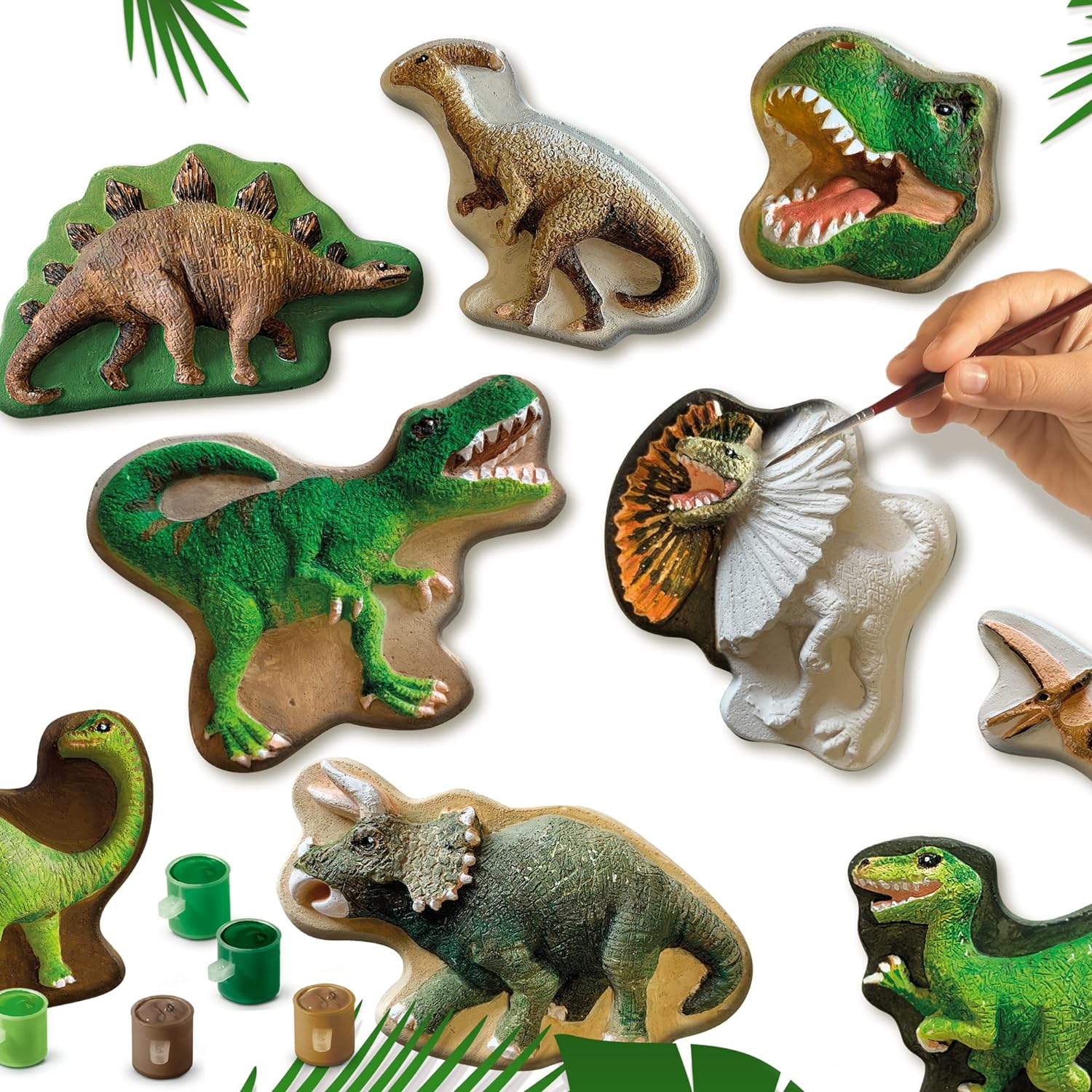 SES Creative 01403 Casting and Painting Dinosaur World Kit