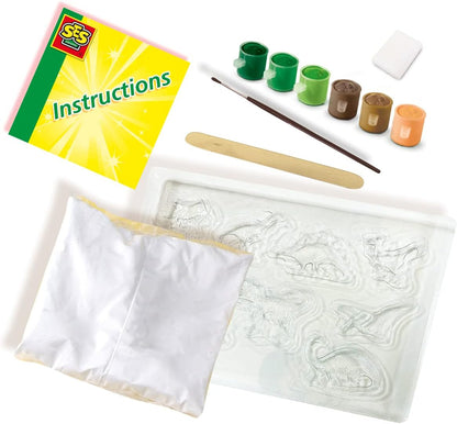 SES Creative 01403 Casting and Painting Dinosaur World Kit