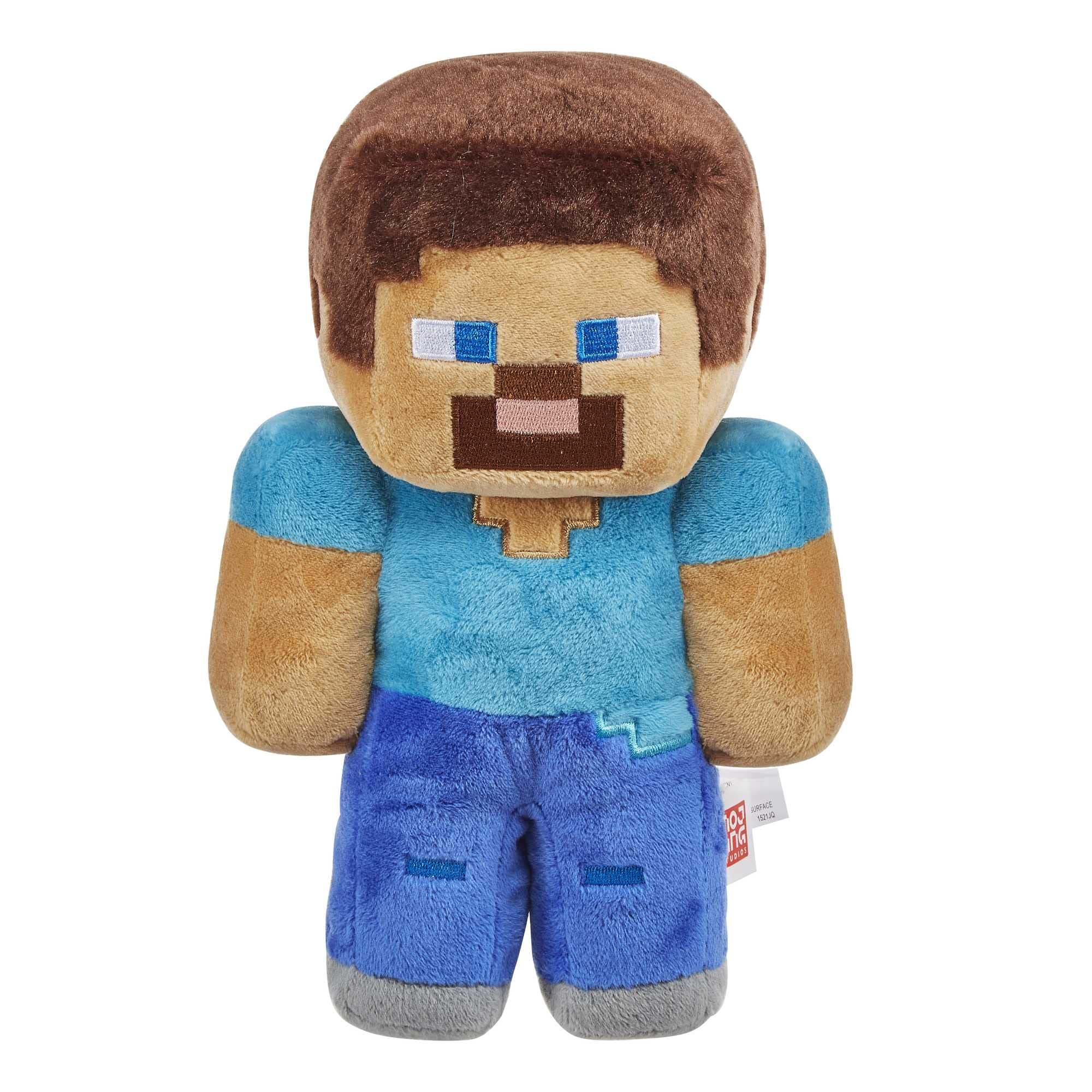 Mattel Minecraft Peluche Steve, personaje del videojuego, juguete +3 años (HHG11