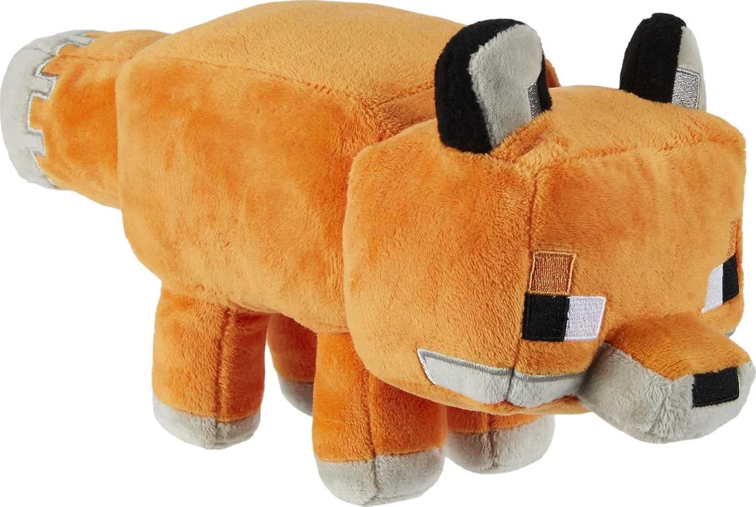 Mattel Sinoeem Plush 8-in Fox Character Doll, Soft, Collectible Gift for Fans Age 3 and Older HBN43 Brown