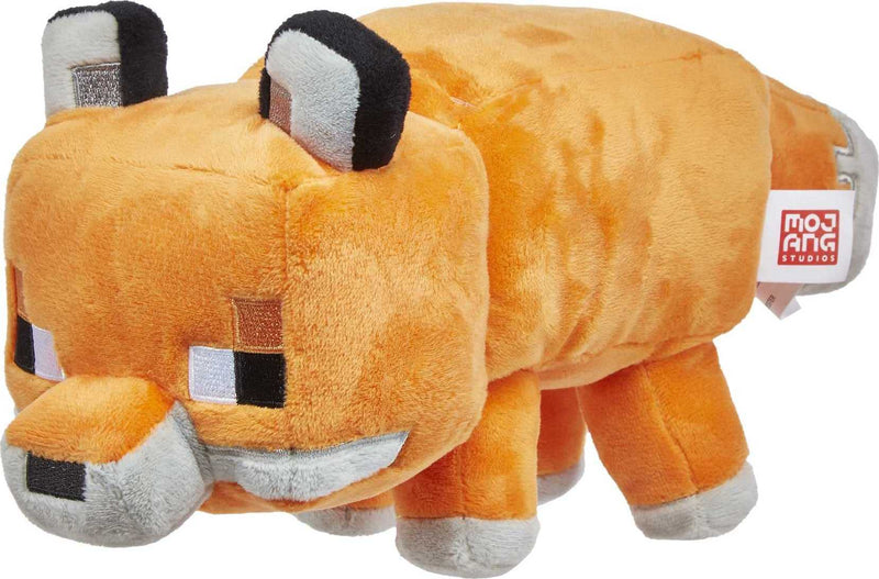 Mattel Sinoeem Plush 8-in Fox Character Doll, Soft, Collectible Gift for Fans Age 3 and Older HBN43 Brown