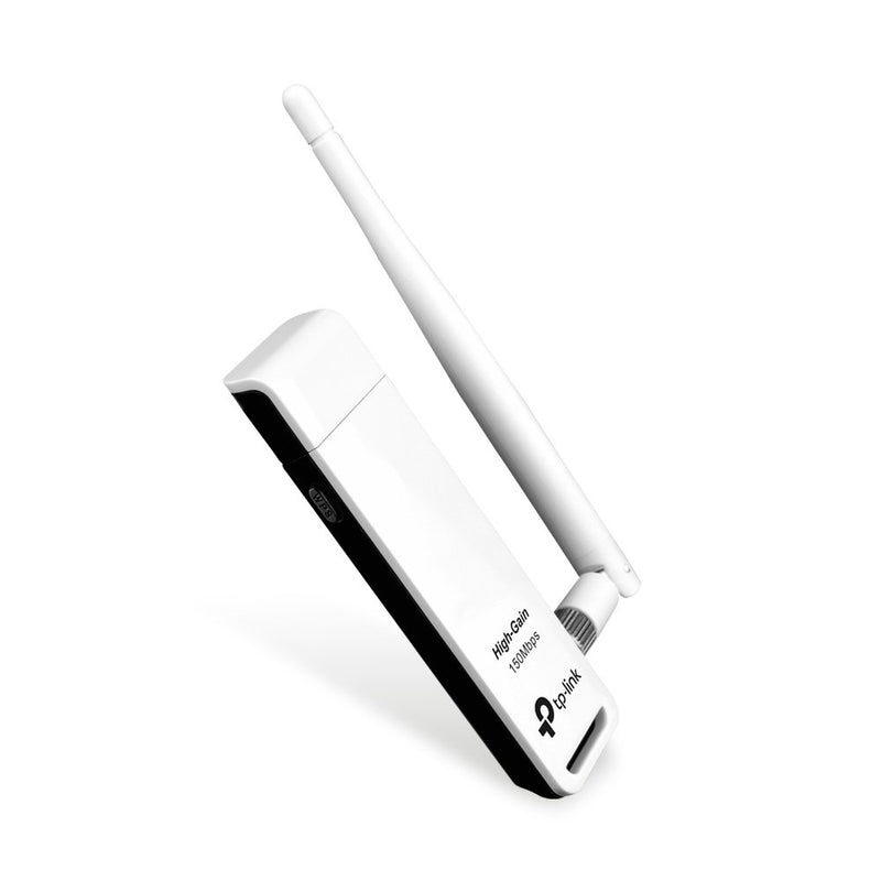 TP-LINK TL-WN722N 150 Mbps High Gain Wireless USB Adapter - White V2 Version