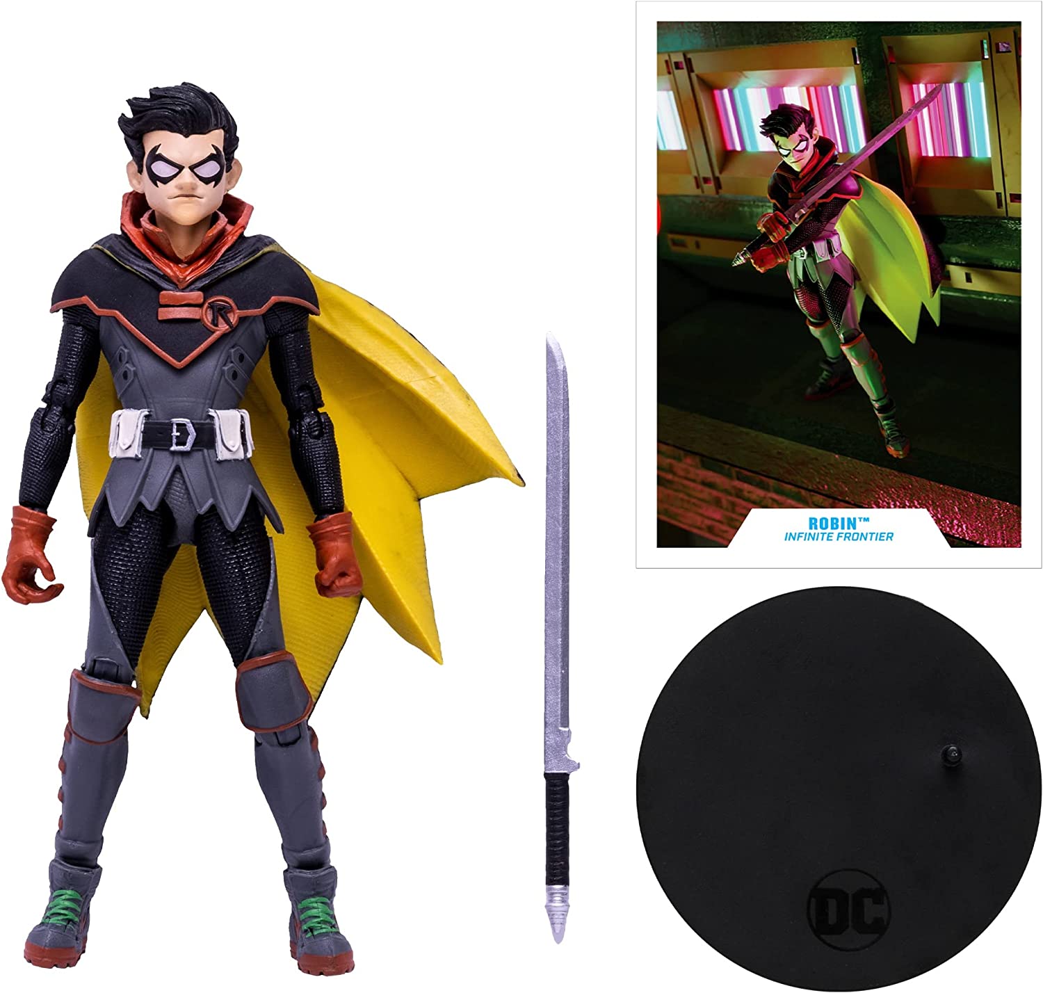 McFarlane DC Multiverse 7IN - Damien Wayne (Death Metal) - Collectible Figures (TM15226P