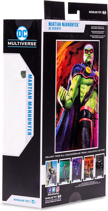 McFarlane DC Multiverse 7 Inch - Personaggio da collezione - Martian Manhunter, Multicolore