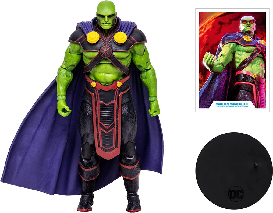 McFarlane DC Multiverse 7 Inch - Personaggio da collezione - Martian Manhunter, Multicolore