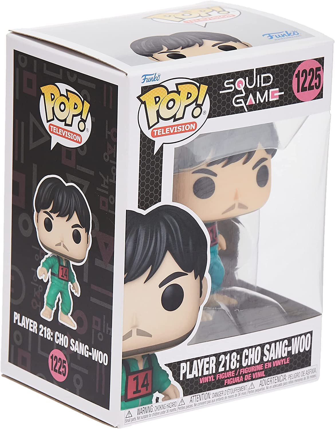 Funko POP! TV: Squid Game - Sang-Woo 218 - Collectable Vinyl Figure - Gift Idea - Official Merchandise - Toys for Kids & Adults - TV Fans - Model Figure for Collectors and Display