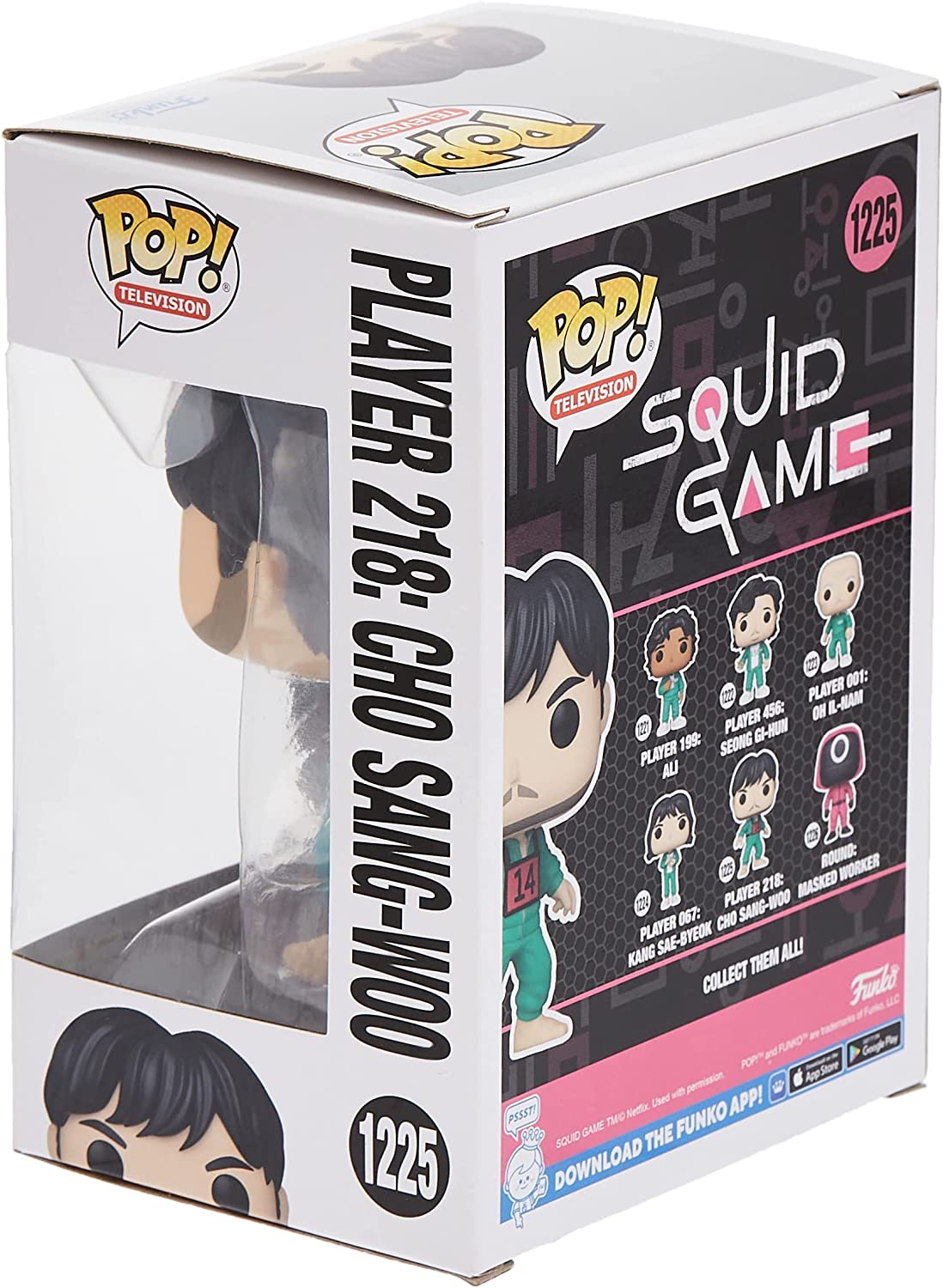 Funko POP! TV: Squid Game - Sang-Woo 218 - Collectable Vinyl Figure - Gift Idea - Official Merchandise - Toys for Kids & Adults - TV Fans - Model Figure for Collectors and Display