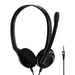 EPOS PC 5 - Multi-Platform On-Ear Passive Noise-Cancelling Stereo Headset With Microphone - Suitable for E-Learners and Internet Telephony Users - 3.5 MM Jack Input - Laptop, Phone, PC, & Tablet Singl