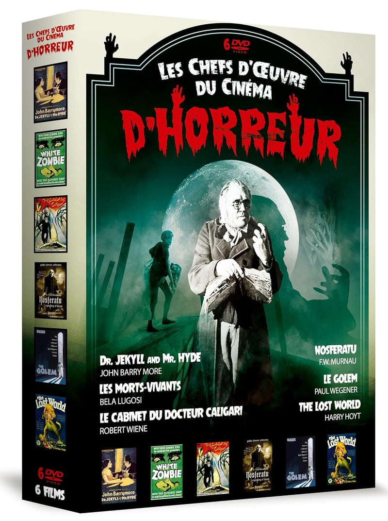Les Chefs d'oeuvre du Cinéma d'Horreur (6 DVD)