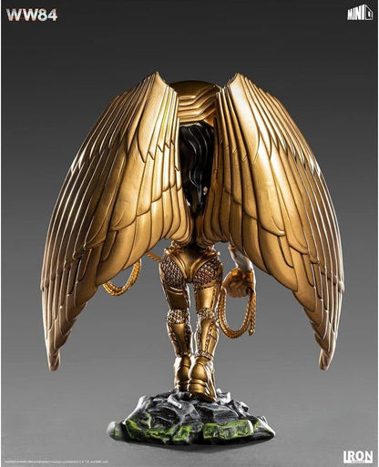 Iron Studios & MiniCo 32720-MC Wonder Woman WW84 Armored Version Minico Toy Scale Statue – DC Comics, Multicoloured, 1:10
