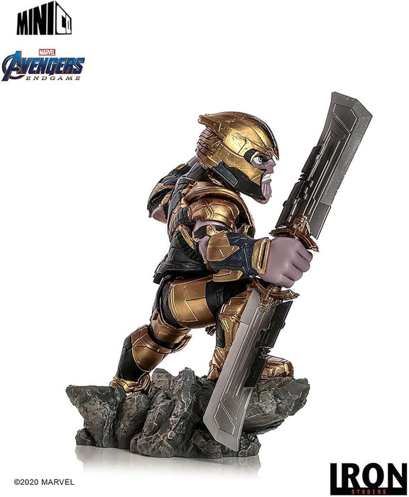 Iron Studios 26820-MC Marvel Avengers Official Thanos Endgame Mini Co Figure, Multicolor