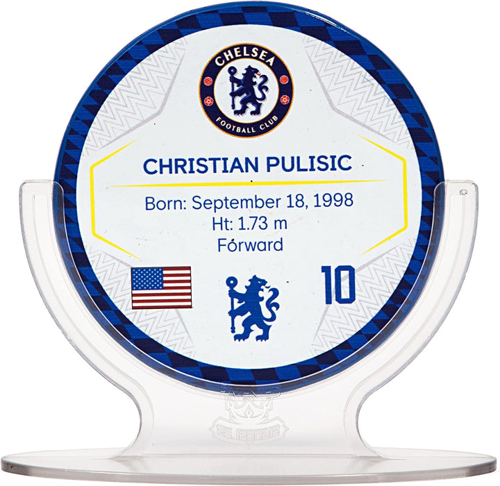 Chelsea F.C. SCHE CP Christian Pulisic Signables Signature Disk, Blue