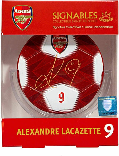 Signables Signature Disk - Arsenal (Alexandre Lacazette) /Merch