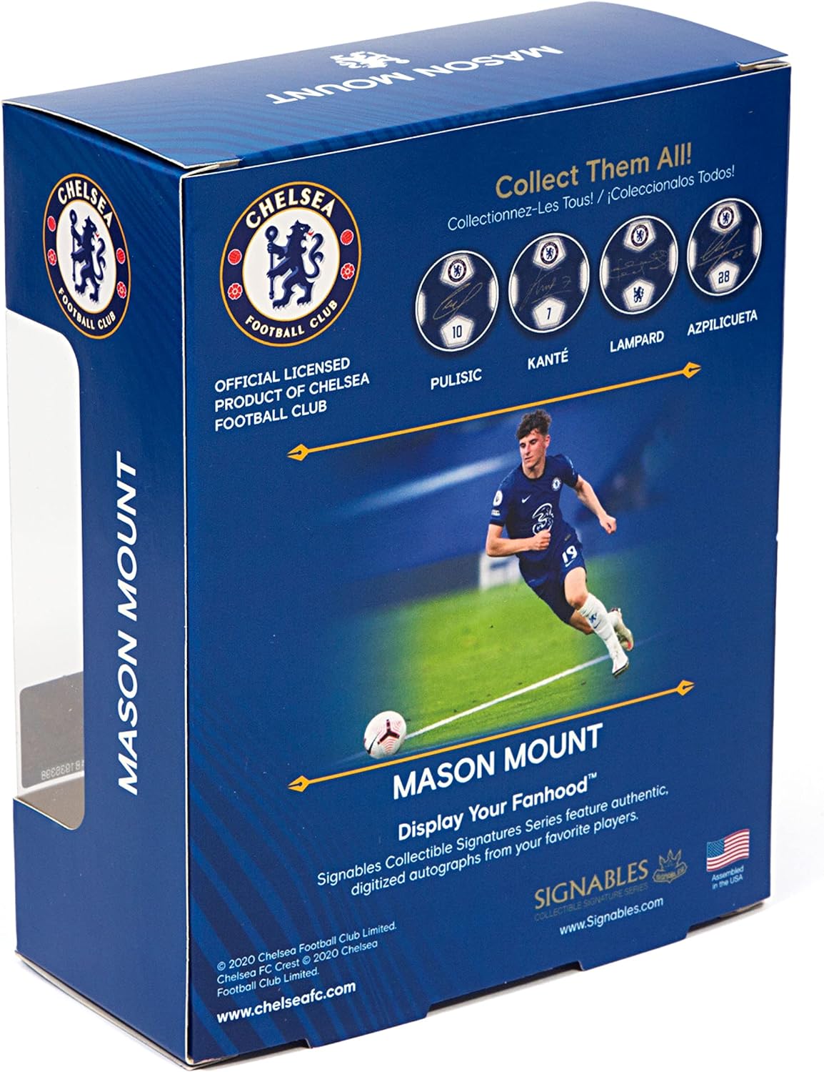 Signables Chelsea: Autographed (Facsimile Signed) Soccer with Player Info - Official Chelsea Football Club Collectors Item
