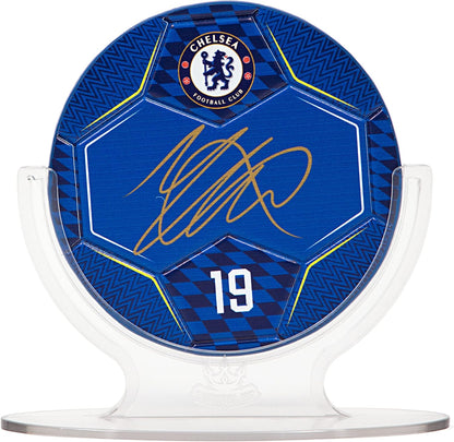 Signables Chelsea: Autographed (Facsimile Signed) Soccer with Player Info - Official Chelsea Football Club Collectors Item