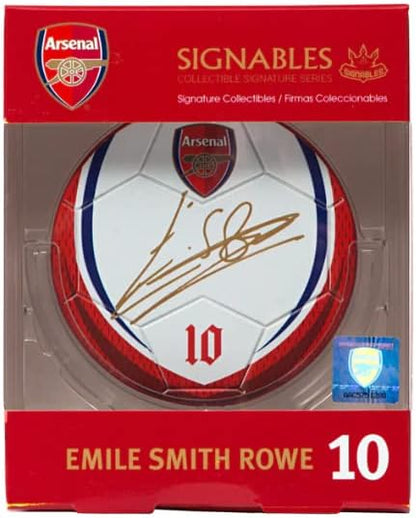 Signables Emile Smith-Rowe Disco de Firma, Color Arsenal, Talla única (SARS ESR