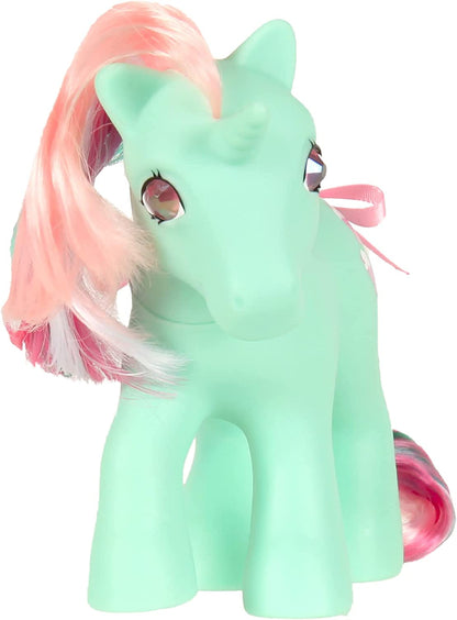 My Little Pony 35296 Classic Rainbow Ponies Fizzy Pony, Retro Horse Gifts for Girls, Toy Animal Figures, Horse Toys Suitable for Boys and Girls Aged 3, 4, 5, 6 Years + & My Little Pony - 35298