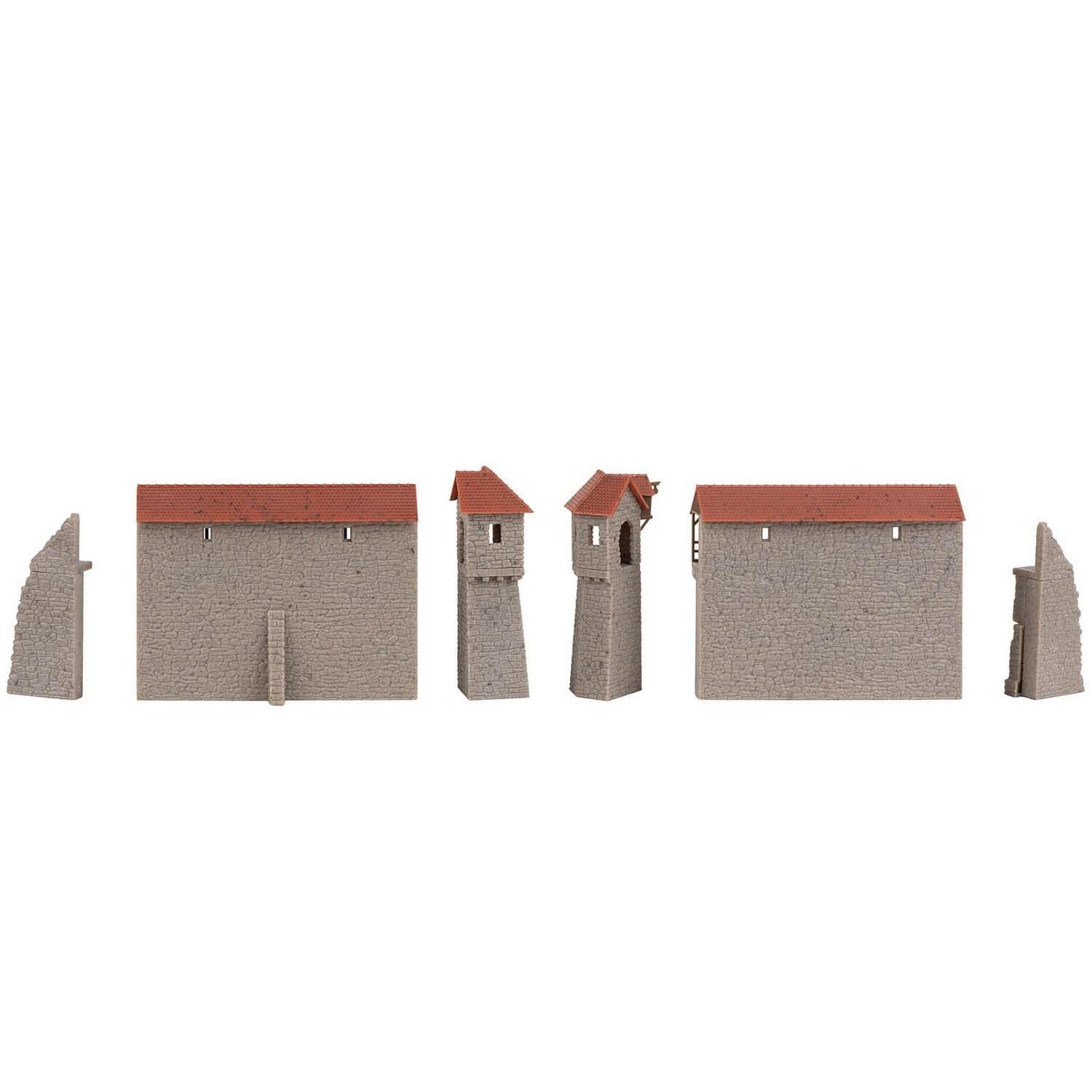 Faller 232170 Old Town Wall Set Kit III
