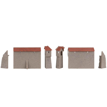Faller 232170 Old Town Wall Set Kit III