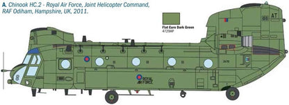 Italeri 510002779 Chinook HC.1/CH-47D, 1:48