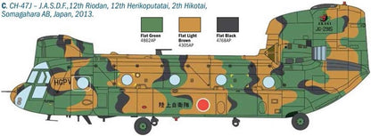 Italeri 510002779 Chinook HC.1/CH-47D, 1:48