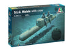 Italeri -5621 S.L.C. Pig with Crew, Scale 1:35, Model Kit, Plastic Model, Multicolor, IT5621