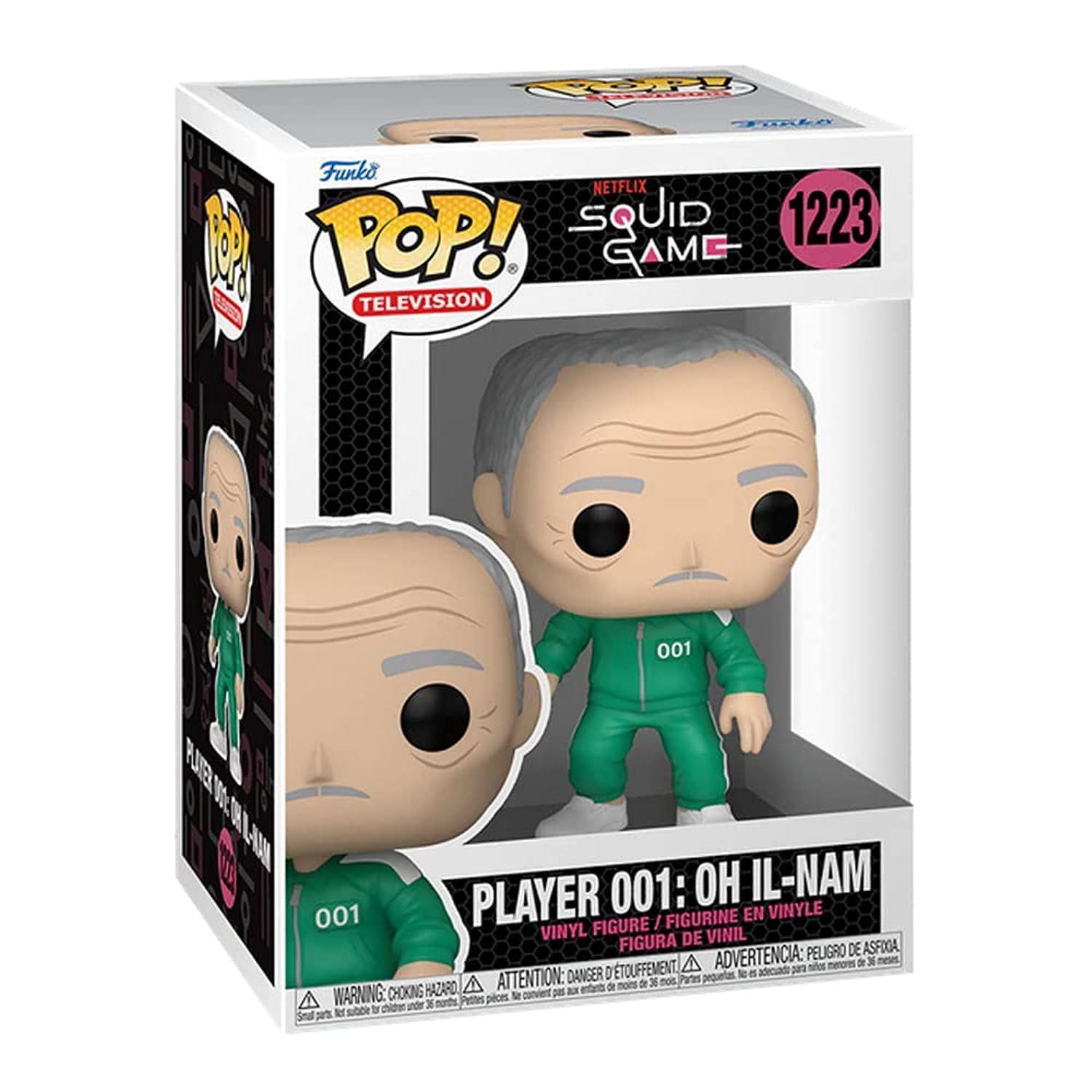 Funko POP! TV: Squid Game - Il-nam 001 - Collectable Vinyl Figure - Gift Idea - Official Merchandise - Toys for Kids & Adults - TV Fans - Model Figure for Collectors and Display