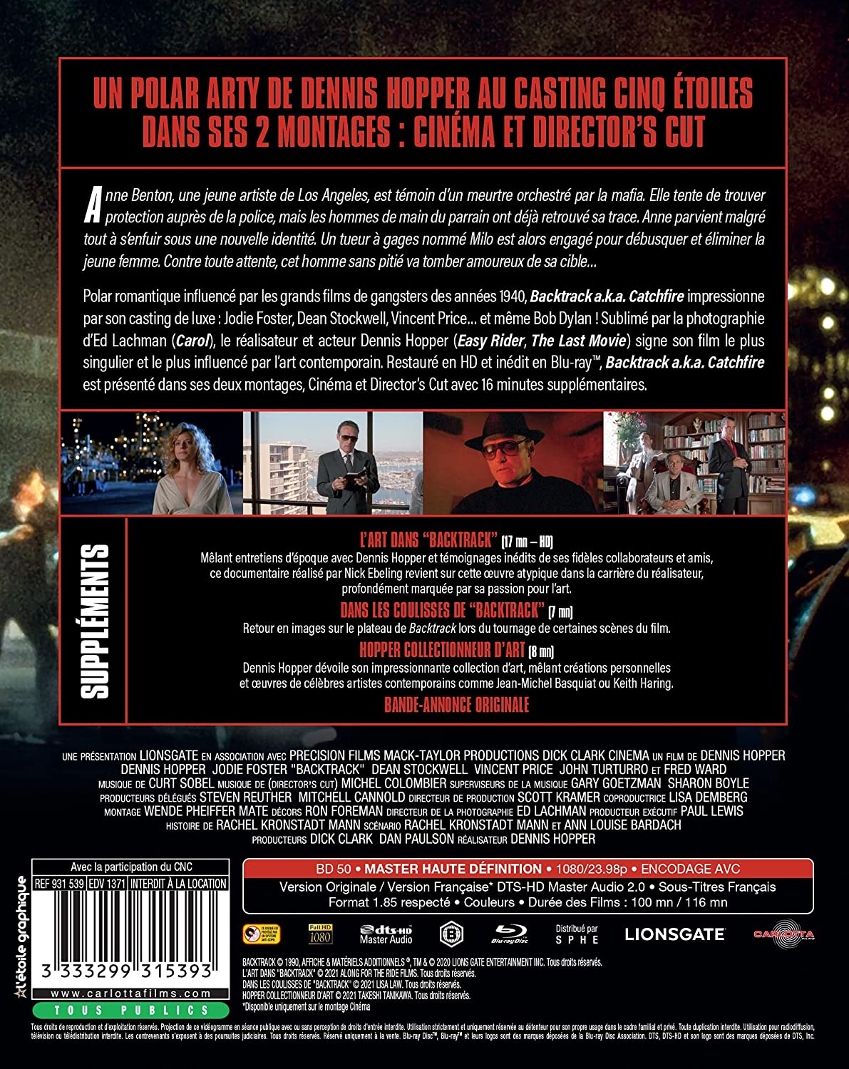 Catchfire ( BACKTRACK ) (Blu-Ray)