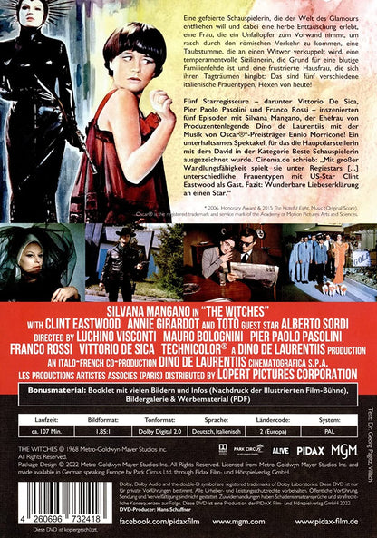 Hexen von heute (Le streghe) / Hochkarätig besetzter Episodenfilm von fünf Starregisseuren (Pidax Film-Klassiker