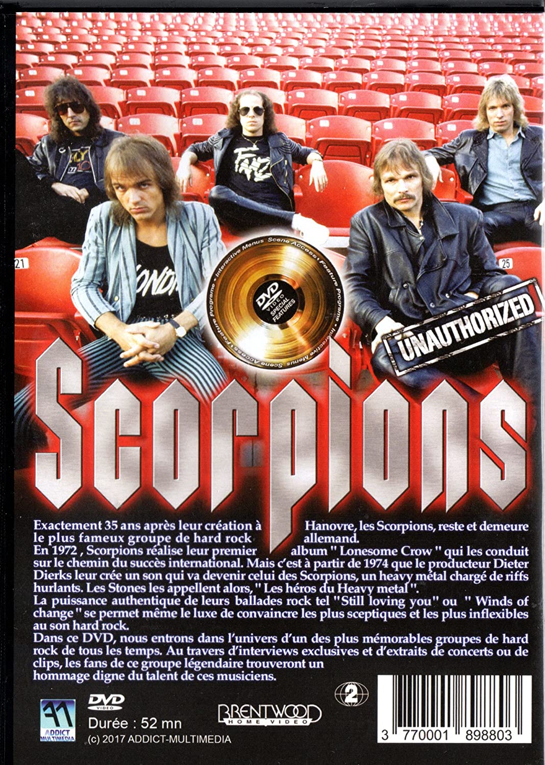 SCORPION - ROCK YOU LIKE A HURRICANE ! - DVD