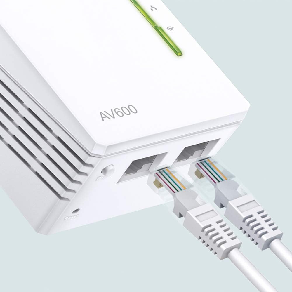 TP-Link TL-WPA4220KIT 2-Port Powerline Adapter WiFi Starter Kit, Range Extender, Broadband/WiFi Extender, WiFi Booster/Hotspot