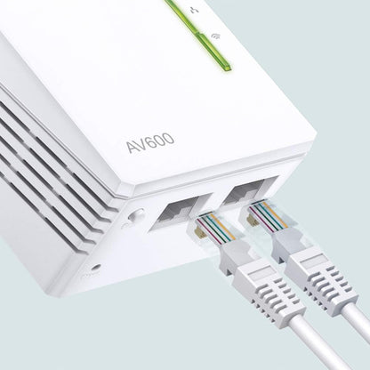TP-Link TL-WPA4220KIT 2-Port Powerline Adapter WiFi Starter Kit, Range Extender, Broadband/WiFi Extender, WiFi Booster/Hotspot