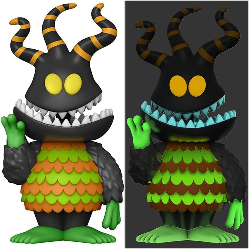 Funko Vinyl SODA: Disney the Nightmare Before Christmas - Harlequin Demon - Glitter Chase - (Styles May Vary) - Disney: the Nightmare Before Christmas - Collectable Vinyl Figure - Gift Idea
