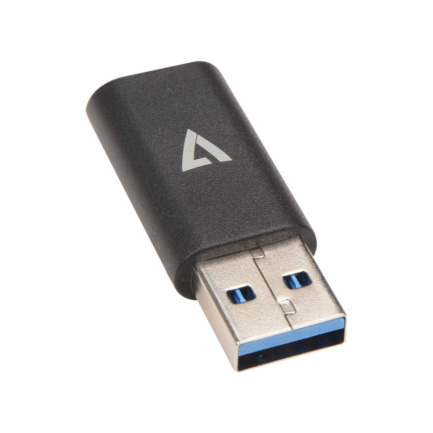 V7 - CABLES USB 3 A MALE TO USB-C F ADAPTER MINI BLACK USB ADAPTER