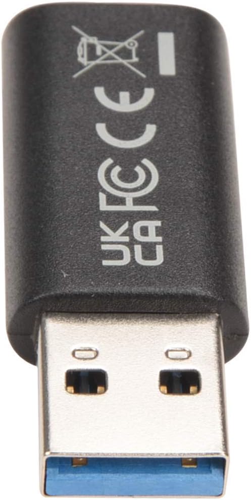V7 - CABLES USB 3 A MALE TO USB-C F ADAPTER MINI BLACK USB ADAPTER