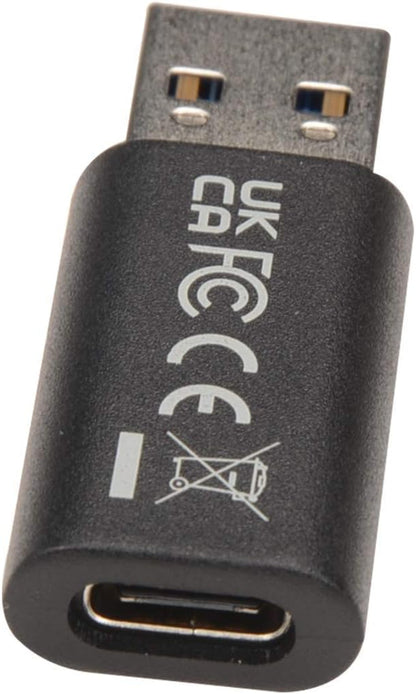 V7 - CABLES USB 3 A MALE TO USB-C F ADAPTER MINI BLACK USB ADAPTER
