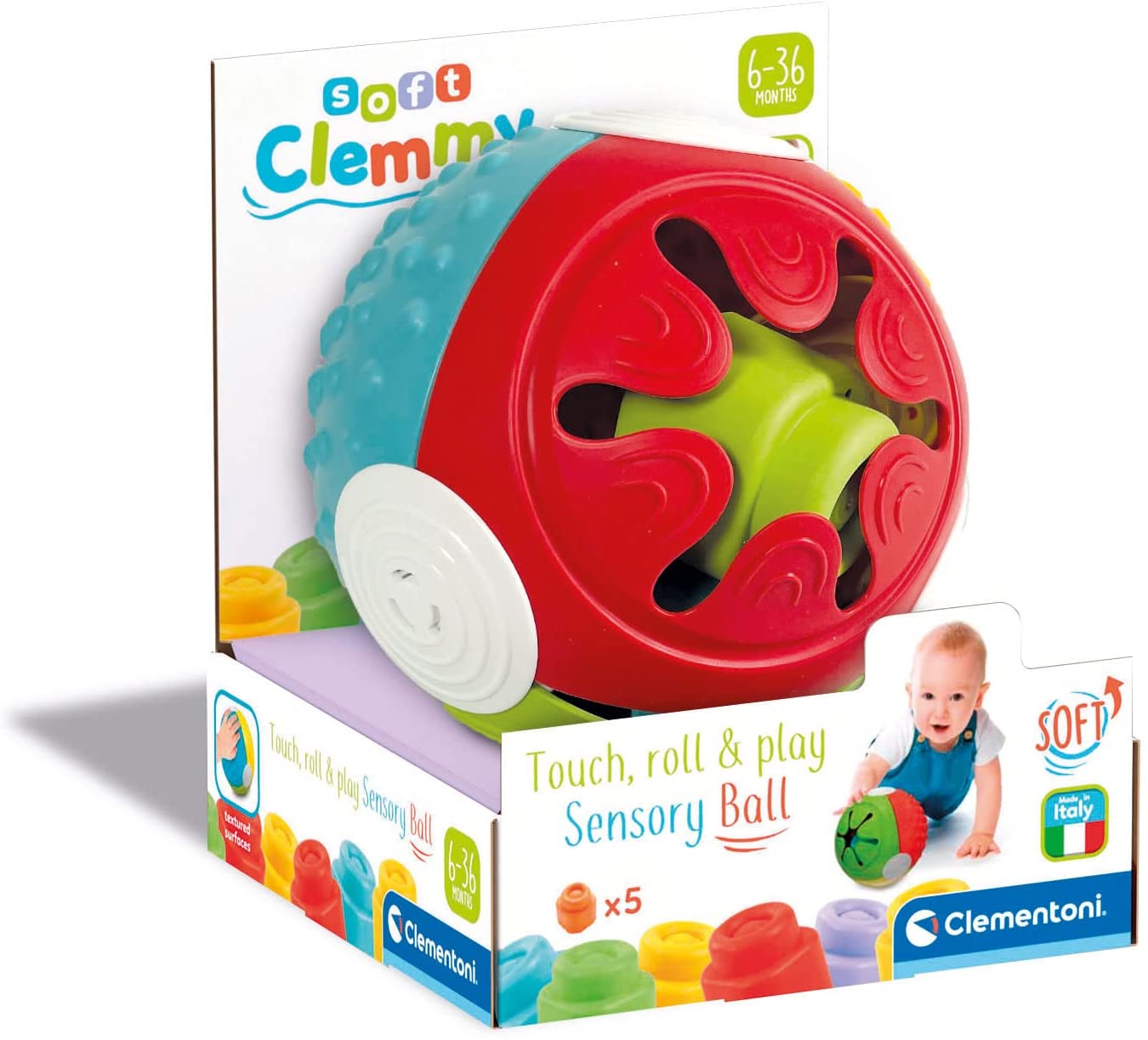 Clementoni M Soft Clemmy Sensory Ball
