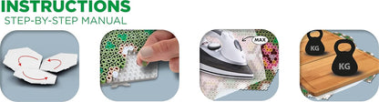 SES Creative Hexagon Stiftplatte verbindbar 3x