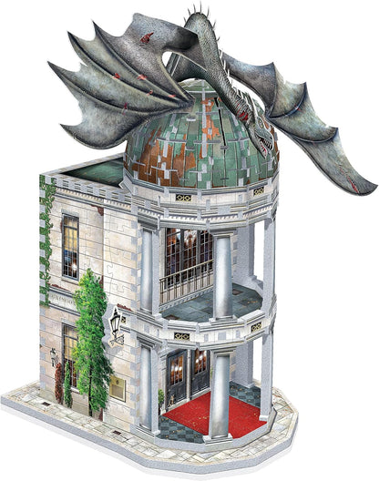 Wrebbit-Wrebbit3D Gringotts Bank Harry Potter Rompecabezas 3D, Color, único (JH-Products W3D-0514)
