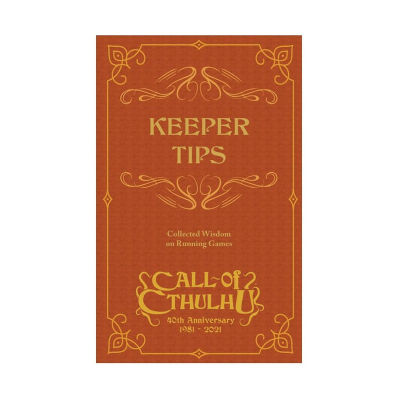 Call of Cthulhu – Keepers Tips: Collected Wisdom by Choasium – Board Game and Tabletop TTRPGs for Teens and Adults – Compatible with Call of Cthulhu