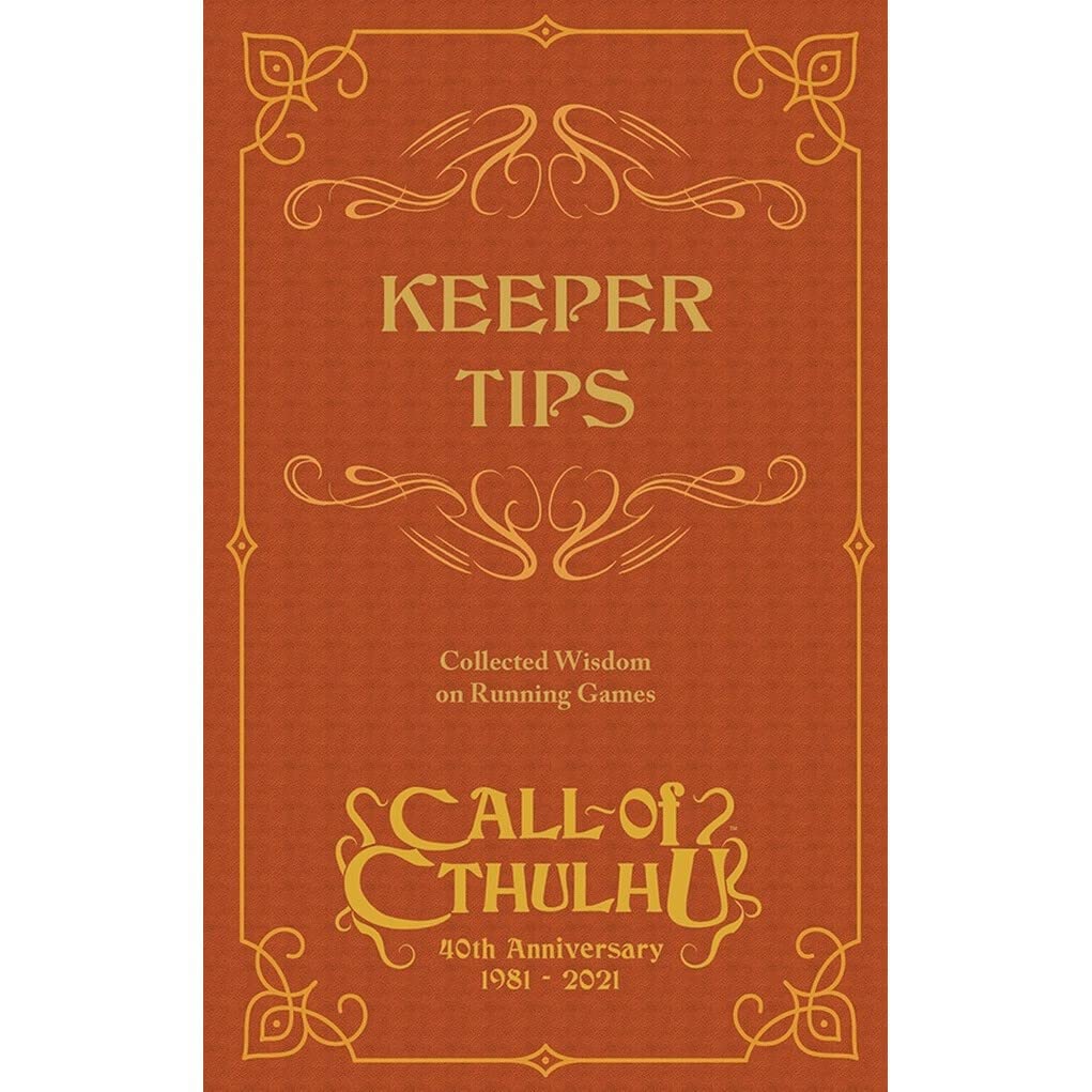 Call of Cthulhu – Keepers Tips: Collected Wisdom by Choasium – Board Game and Tabletop TTRPGs for Teens and Adults – Compatible with Call of Cthulhu