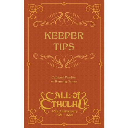 Call of Cthulhu – Keepers Tips: Collected Wisdom by Choasium – Board Game and Tabletop TTRPGs for Teens and Adults – Compatible with Call of Cthulhu