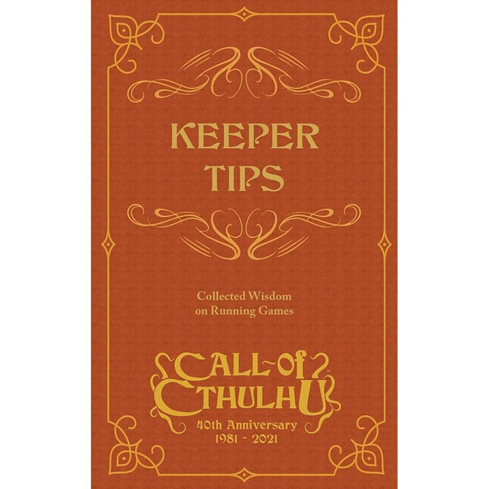 Call of Cthulhu – Keepers Tips: Collected Wisdom by Choasium – Board Game and Tabletop TTRPGs for Teens and Adults – Compatible with Call of Cthulhu