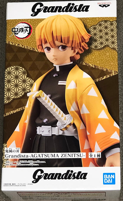 Banpresto DEMON SLAYER - Zenitsu Agatsuma - Figurine Grandista 24cm (BP17740