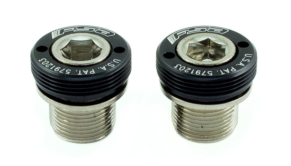 FSA Unisex's Self Extracting Steel ISIS Crank Bolt-Black, Size M15